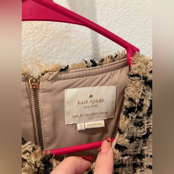 Kate Spade tweed two tone dress - Picture 5 of 8